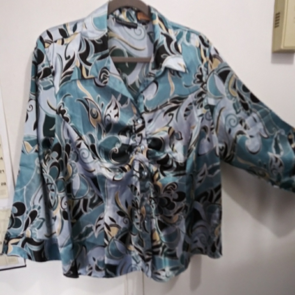 Blue Diamond Plus maternity shirt.